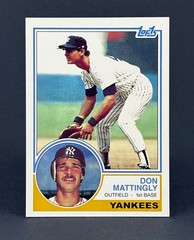 NEW! Don Mattingly 1984 / 1983 Rookie Dream Card baseball artwork Card Stock