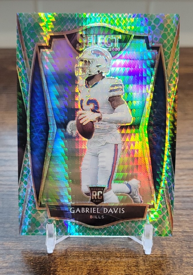2020 Select Gabriel Davis Premier Level /67 Dragon Scale 🐉 Bills RC SSP 1/1