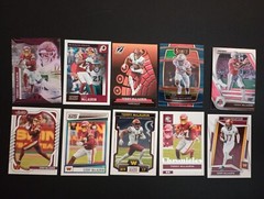 10 ct lot of Different Terry McLaurin Cards Commanders/Redskins Ohio State