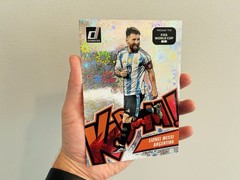 Donruss 2025-26 Road to FIFA World Cup Lionel Messi Kaboom! #1 JUMBO