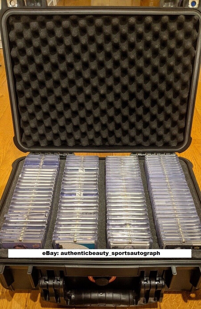 Large Graded Card Protector Slab Holder Storage Travel Case Display Box TCG+Lock