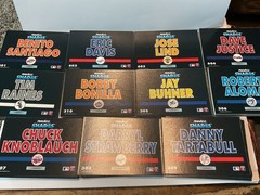 Score 1992 Pinnacle Shades MLB 11 Cards Complete Set