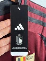 Adidas De bruyne Belgium Home 2023/24 Jersey, Maroon Men’s Med Reg NWT