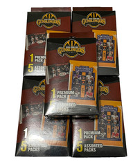 Lot of 5 Gunslingers Football Trading Cards Mystery Hanger Boxes, New, Sealed