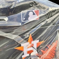 Houston Astros 16” Metal Tool Box MLB Team ProMark W/Divider Tray New