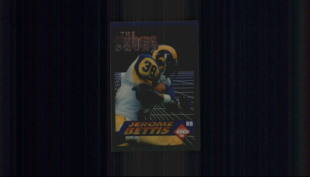 1994 Collector’s Edge Boss Squad Silver #14 Jerome Bettis – FB