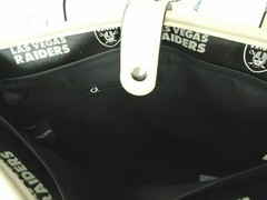NFL Las Vegas Raiders Woman’s Printed Tote Hand Bag