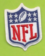 NFL Logo Embroidered Iron On Football Patch 2-5/8″ x 1-7/8″