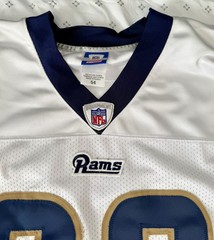 Marshall Faulk – St. Louis Rams Official Authentic Reebok Jersey Size 54
