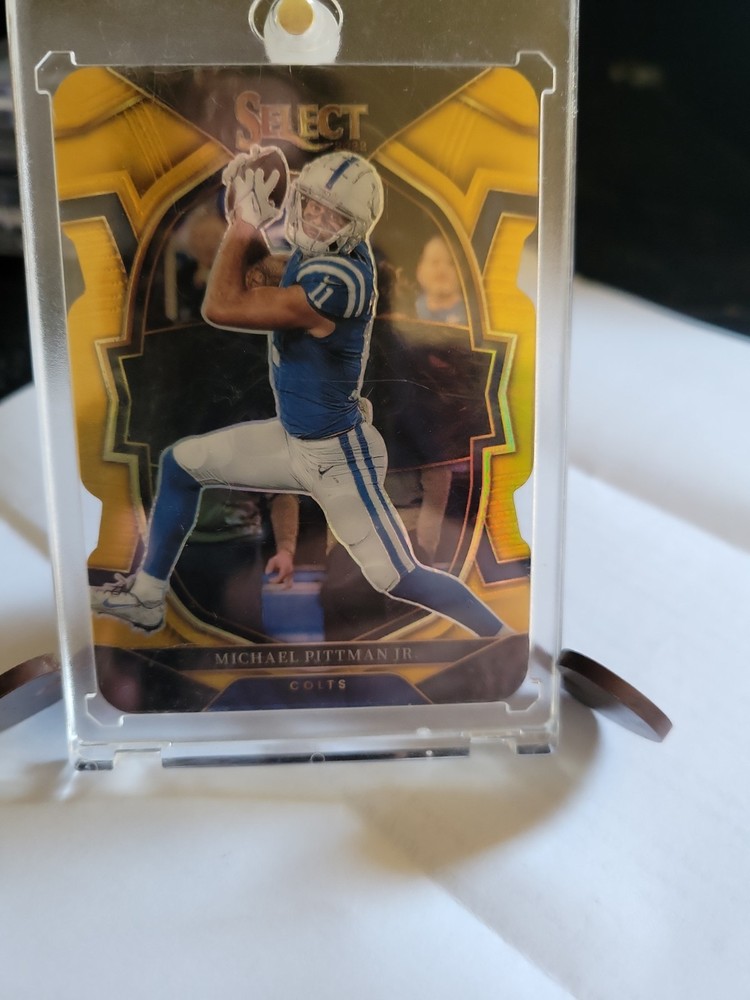 2022 Panini Select – Concourse Michael Pittman Jr. #46 Copper Prizm Die-Cut /10