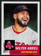 2024 Topps MLB® Living Set® # 782 WILYER ABREU Rookie Boston Red Sox 1326 PR b