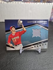 2012 Topps Pro Debut Relics #MLMBH Bryce Harper Rookie Jersey Card Silver