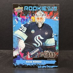 2025-26 Upper Deck Series 2 – Rookie Class Nikke Kokko #RC-27 (RC)
