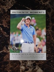 2014 UD SP Authentic Golf Rory Mcilroy Authentic Moments 53 NM/MINT