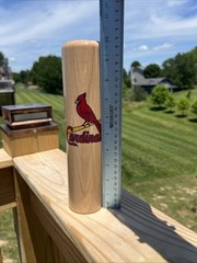 St. Louis Cardinals Dugout Mug Wood Baseball Bat 12oz Drink Beer Cup MLB
