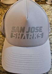San Jose Sharks hat (CCM, adjustable)