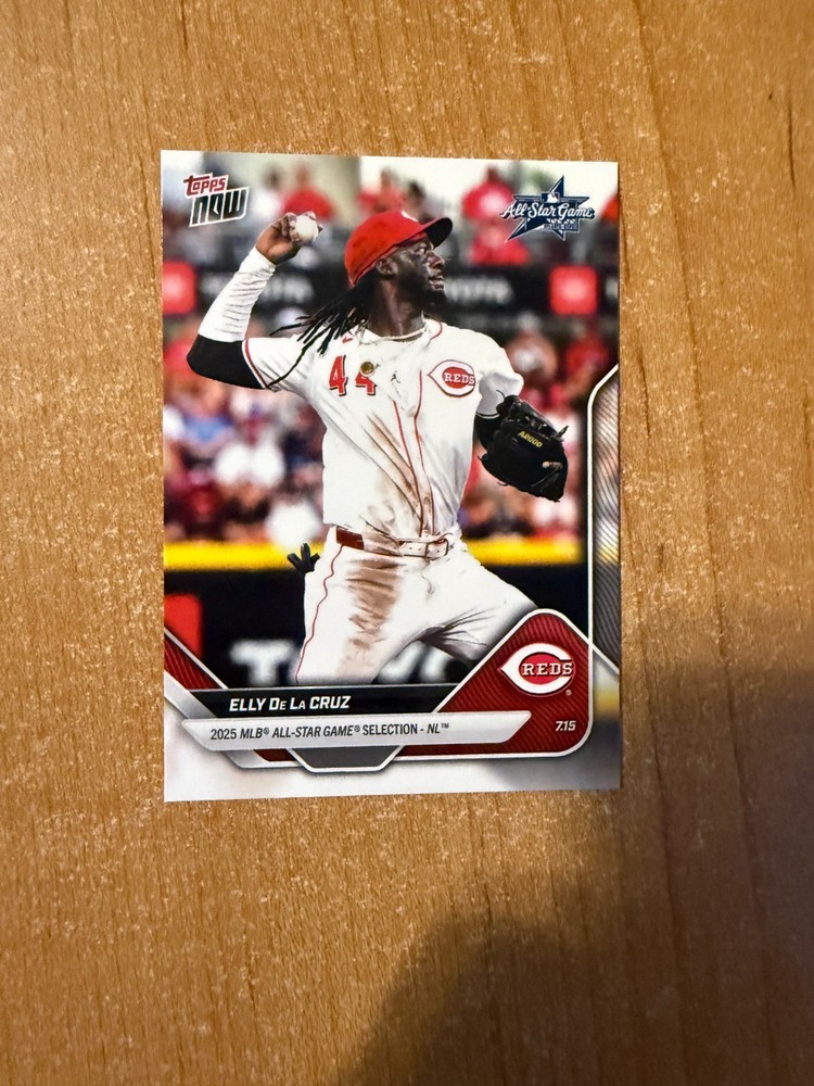 2025 Topps Now All Star Game – Elly De La Cruz – #ASG-EDSP Short Print SP REDS