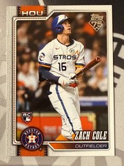 2026 Topps Series 2 – Zach Cole Rookie #601 Astros