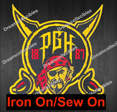 Pittsburgh Pirates City Connect Patch Logo Yellow Baseball Jersey Patch
