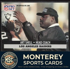 Art Shell 1991 Pro Set #198 Los Angeles Raiders