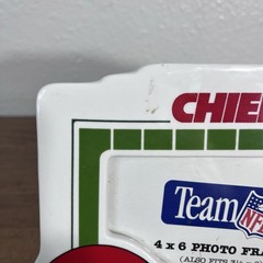 Vintage Kansas City Chiefs Ceramic 4×6 Photo Frame NFL