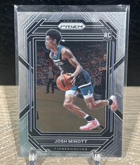 2022-23 Panini Prizm Josh Minott #238 (RC) Rookie Base Timberwolves Celtics