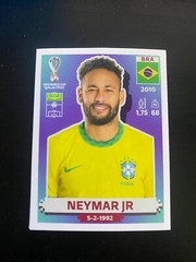 2022 FIFA World Cup Qatar Sticker CR7 Ronaldo #18/ Mbappé #19/ Messi #20/ NEYMAR