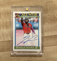 Topps 2026 1991 Topps All-Stars Autograph Ronald Acuña Jr. Braves 91AS-RA