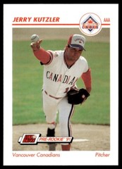 1991 Line Drive AAA Jerry Kutzler Vancouver Canadians #639
