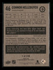 2025-26 Parkhurst Connor Hellebuyck 1954-55 Retros All-Star #46