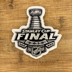 2018 Stanley Cup Final NHL Jersey 4×3.5in Embroidered Patch