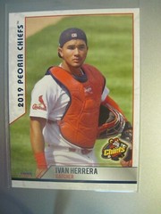 2019 PEORIA CHIEFS IVAN HERRERA #11
