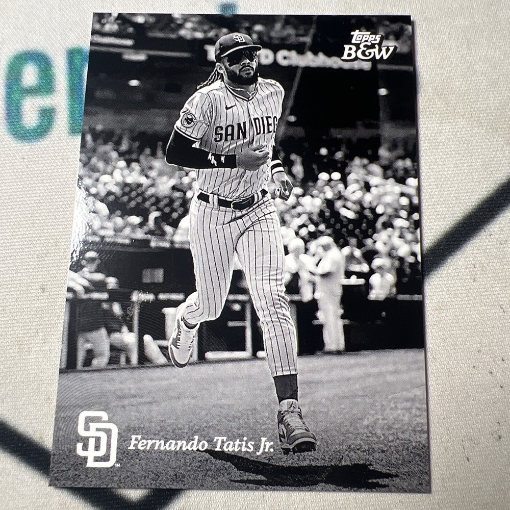 2023 Topps Black and White #49 Fernando Tatis Jr. (Padres)