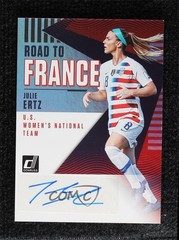 2018-19 Panini Donruss Road to France Julie Ertz #RF-JE Auto v9t