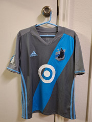 adidas Minnesota United FC 2017 Primary Replica Jersey – Youth L (13-14Y)