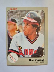 1983 FLEER ROD CAREW #81 NM