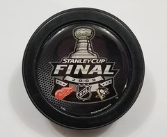 2009 Pittsburgh Penguins vs Detroit Red Wings Stanley Cup Finals NHL Hockey Puck