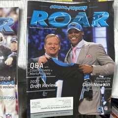 2011 Carolina Panthers Roar Magazine lot 9