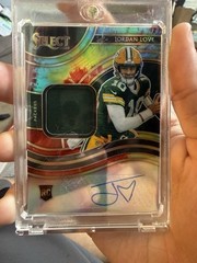 2020 Panini Black – Rookie Signature Materials Jordan Love TIE-DYE /25 #RSM-JLO