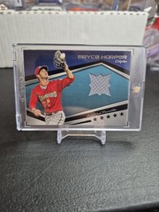 2012 Topps Pro Debut Relics #MLMBH Bryce Harper Rookie Jersey Card Silver