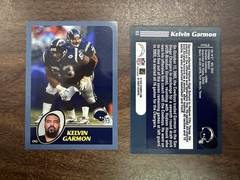 B302 Kelvin Garmon Custom Card San Diego Chargers