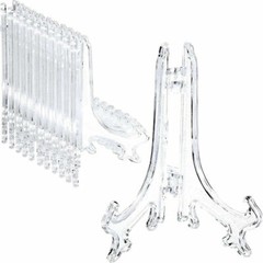 25/50 Pack 3-inch Mini Easel Display Stand for Sports Trading and Baseball Cards