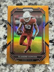 2022 Panini Prizm Football DeAndre Hopkins True Orange /249 #5 Arizona Cardinals