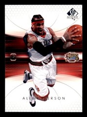 2004-05 SP Authentic – #64 Allen Iverson Philadelphia 76ers