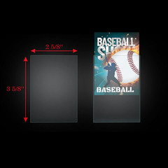 1200 Count Ultra Clear Penny Card Sleeves,Soft Card Protectors for Baseball