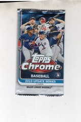 2019 Topps Chrome Update Alonso Guerrero Verlander Trout Empty Wrapper – Nr Mt