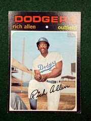 1971 Topps – Dick Allen (SP) High #650 HOF EX/EX+ centered, clean & glossy