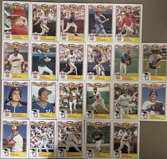 1986 TOPPS ALL STAR SET OF 22 CARDS “1987” GLOSSY ALL-STARS