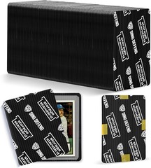 Ding Defend 110-Pack Trading Card Protectors – Lightweight, 3.5 x 4.5 Inch Black