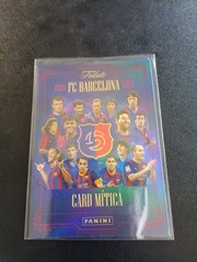 2025 Panini Tributo FC Barcelona 125 Years Mitica HOLO Card With Barcelona Stars